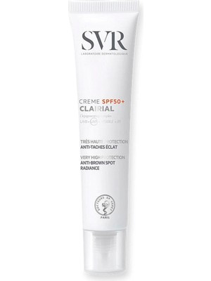 Clairial Cream SPF50 Leke Karşıtı Koruyucu Güneş Kremi 40 ml
