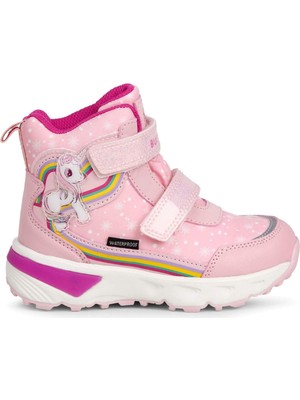 Buckhead Unicornie BUCK3033-BH009 Işıklı Su Geçirmez Çocuk Botu - Pembe