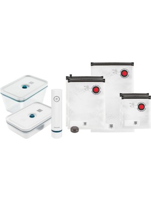 Lamer Borosilikat Cam 8 Parça Vakum Başlangıç Seti