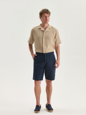 Lc Waikiki Yeni Sezon Standart Kalıp Keten Karışımlı Erkek Şort