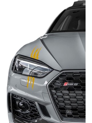 Pençe Izi Araç Far Yapışkan Sticker Modifiye