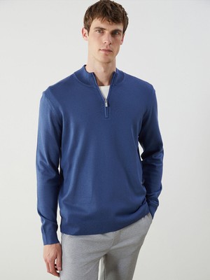 Lc Waikiki Yeni Sezon Dik Yaka Erkek Triko Kazak