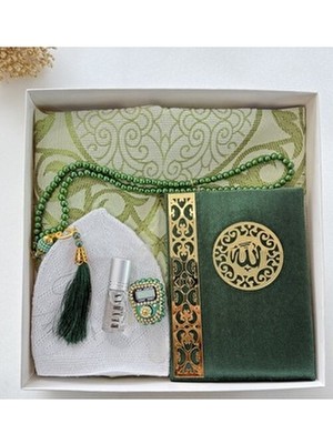 Erkek Bohça Seti , Damat Bohçası Seti , Damat Seti , Seccade , Çeyizlik Seccade Seti