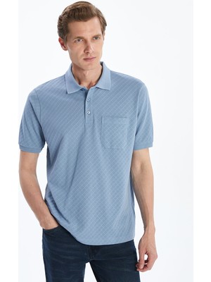 Lc Waikiki Yeni Sezon Polo Yaka Merserize Görünümlü Erkek Tişört