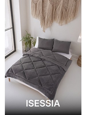 Lüks Wellsoft Çift Taraflı Yumuşak 4 Mevsim Yorgan Seti | Yorgan | Uyku Seti | Çeyiz 195 x 215CM