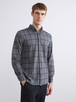 Lc Waikiki Yeni Sezon Regular Fit Uzun Kollu Ekose Erkek Oduncu Gömlek