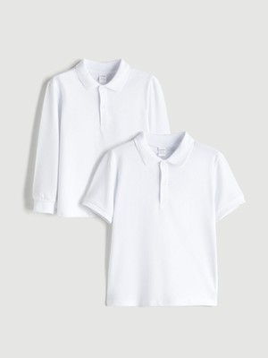 Lc Waikiki Yeni Sezon Polo Yaka Erkek Çocuk Tişört 2'li