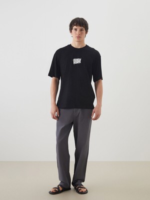 Lc Waikiki Yeni Sezon Rahat Kalıp Keten Karışımlı Erkek Pantolon