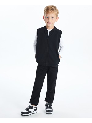 Lc Waikiki Yeni Sezon Beli Lastikli Basic Kalın Erkek Çocuk Jogger Eşofman Altı