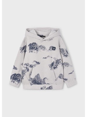 Mayoral Erkek Çocuk Basklı Sweat 4/10 Yaş 4403