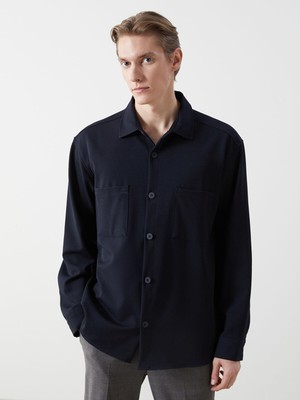 Lc Waikiki Yeni Sezon Regular Fit Poliviskon Cepli Erkek Gömlek Ceket