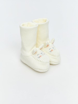 Lc Waikiki Yeni Sezon Tavşan Figürlü Kız Bebek Çoraplı Ev Ayakkabısı