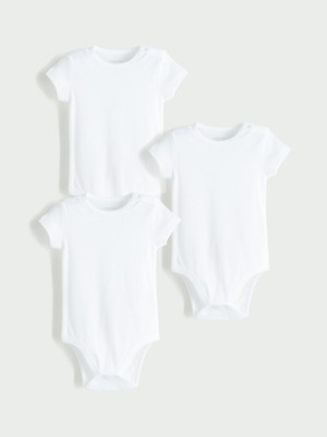 Lc Waikiki Yeni Sezon Basic Erkek Bebek Çıtçıtlı Body 3'lü