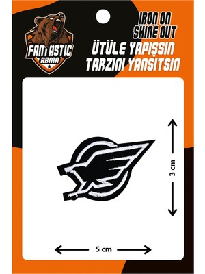 Fantastic FANASTIC ARMA 10'lu Paket Ütü ile Yapışan Dokuma Arma Patch Yama %100 Polyester Desenli