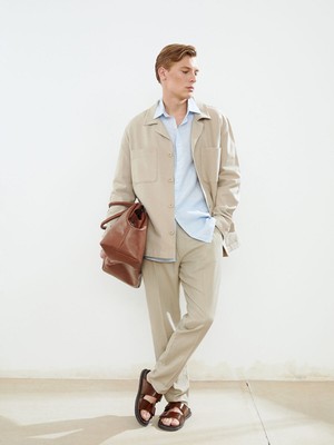 Lc Waikiki Yeni Sezon Standart Kalıp Keten Karışımlı Erkek Pantolon