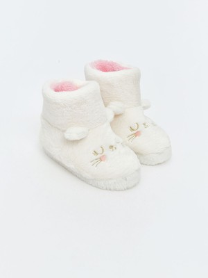 Lc Waikiki Yeni Sezon Hayvan Nakışlı Kız Bebek Ev Botu