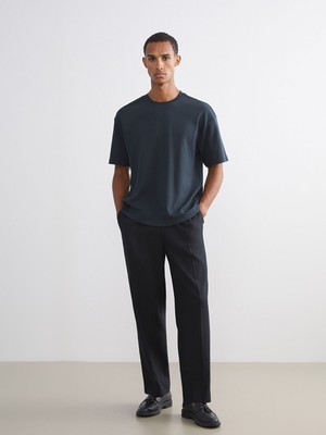 Lc Waikiki Yeni Sezon Rahat Kalıp Keten Karışımlı Erkek Pantolon