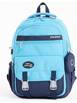 Kore Tarzı Aksesuarlı Kız Çocuk Okul Çantası & Erkek Çocuk Sırt Çantası Ilkokul, Ortaokul, Lise