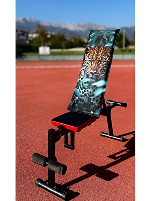 Pamuklu Yeni Nesil Fitness Spor Havlusu - Dijital Baskılı - Hızlı Kuruyan Mikrofiber | Leopar