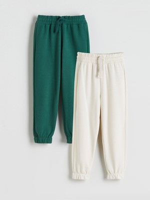 Lc Waikiki Yeni Sezon Beli Lastikli Erkek Çocuk Jogger Eşofman Alt 2'li
