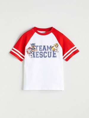 Lc Waikiki Yeni Sezon Paw Patrol Baskılı Erkek Çocuk Tişört