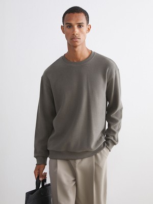 Lc Waikiki Yeni Sezon Bisiklet Yaka Erkek Sweatshirt