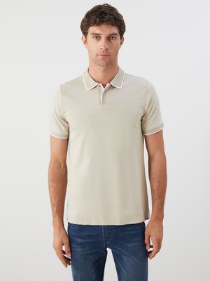 Lc Waikiki Yeni Sezon Polo Yaka Çizgili Erkek Tişört