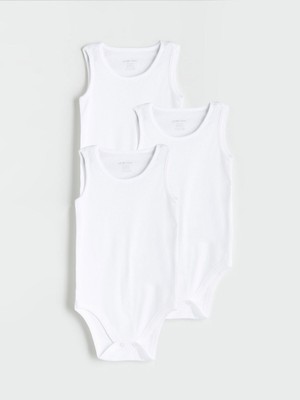 Lc Waikiki Yeni Sezon Basic Kız Bebek Çıtçıtlı Body 3'lü