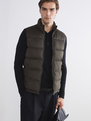 Lc Waikiki Yeni Sezon Standart Kalıp Dik Yaka Erkek Şişme Yelek