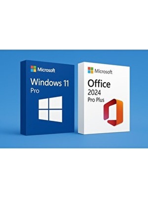 Windows 11 Pro + Office 2024 Pro Plus Dijital Lisans Anahtarları
