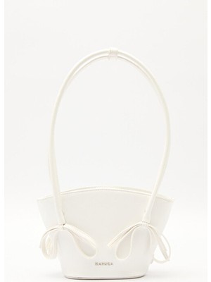 Sandy Fiyonklu Mini Çanta Marshmallow