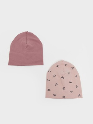 Lc Waikiki Yeni Sezon Baskılı Kız Bebek Bere 2'li