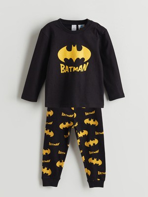 Lc Waikiki Yeni Sezon Batman Baskılı Erkek Bebek Pijama Takımı