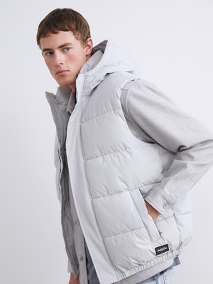 Lc Waikiki Yeni Sezon Standart Kalıp Kapüşonlu Erkek Şişme Yelek