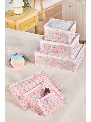 Little Sun Serisi 6’lı Valiz Düzenleyici Set – Seyahat Çanta Organizeri ve Hurç Düzenleme Seti