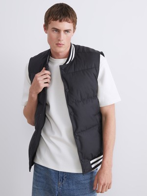 Lc Waikiki Yeni Sezon Standart Kalıp Kolej Yaka Erkek Şişme Yelek