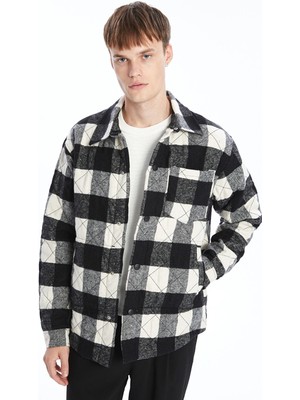 Lc Waikiki Yeni Sezon Regular Fit Uzun Kollu Ekose Erkek Gömlek Ceket