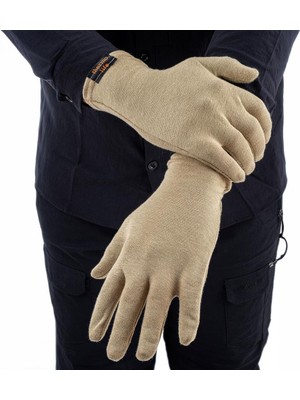 Kışlık Termal Eldiven - Kum - Unisex