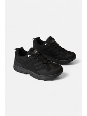 Plarıum 335 Ortopedik Kışlık Erkek Ayakkabı – Kaymaz Taban, Rahat Kalıp - Siyah - 40