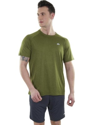 Spor Erkek Tişört - Hızlı Kuruyan Tişört - Ultra Dry - Haki (600614)