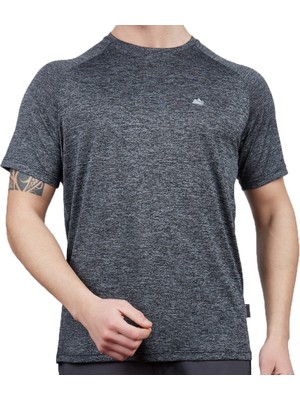 Spor Erkek Tişört - Terletmez Kumaş - Speedwick Move - Gri