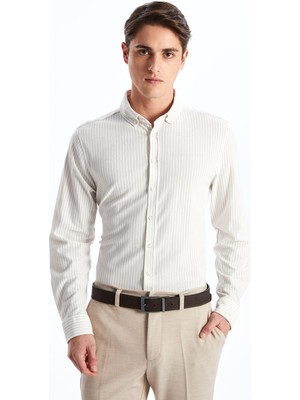 Lc Waikiki Yeni Sezon Slim Fit Oxford Fitilli Erkek Gömlek
