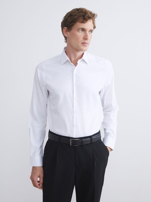 Lc Waikiki Yeni Sezon Slim Fit Uzun Kollu Gabardin Erkek Gömlek