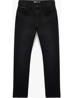 Pamuklu Normal Bel Straight Fit Jean Pantolon - Mark Jean
