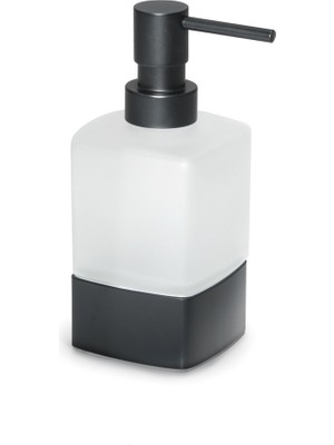 Lounge Sıvı Sabunluk, Tezgah Üstü - Mat Siyah