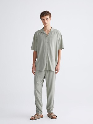 Lc Waikiki Yeni Sezon Rahat Kalıp Keten Karışımlı Erkek Pantolon