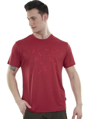 Spor Erkek Tişört - Hızlı Kuruyan Tişört - Ultra Dry - Kırmızı (600612)