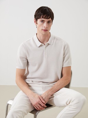 Lc Waikiki Yeni Sezon Polo Yaka Kısa Kollu Erkek Triko Kazak