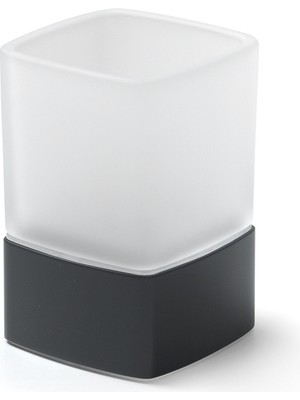 Lounge Diş Fırçalık, Tezgah Üstü - Mat Siyah