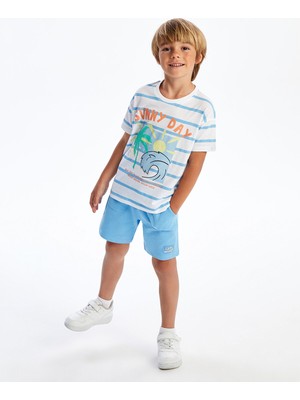 Lc Waikiki Yeni Sezon Beli Lastikli Cepli Erkek Çocuk Şort